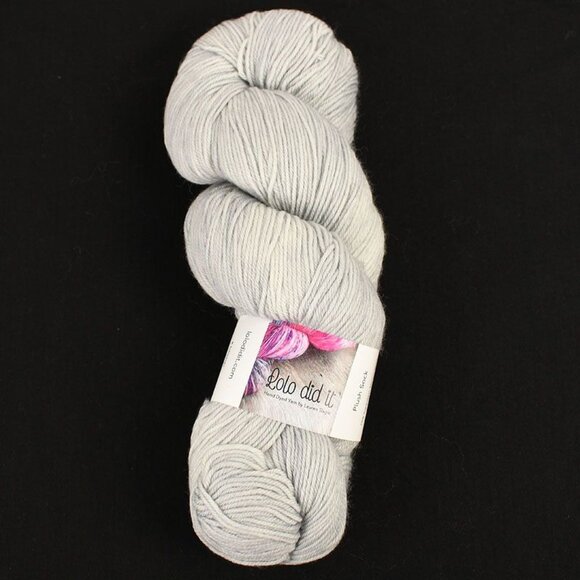 Lolo Did It Hand Dyed Yarn Plush Sock Fingering Weight 4 Ply 430 Yds Naked Hippo - Picture 1 of 4